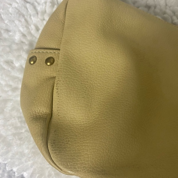 Wilson’s Leather Shoulder Bag, Buttery Tan with Gold Studs - Picture 3 of 9